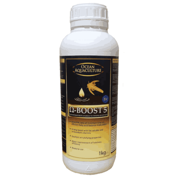 StavRas Aquatic Solutions - fish feeds - enrichments - Omega-Boost 5